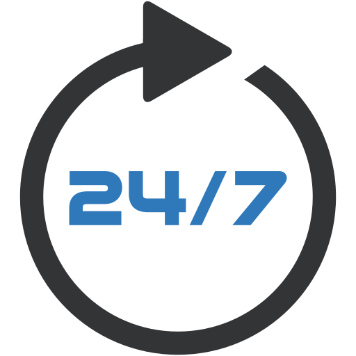 24/7 Availability